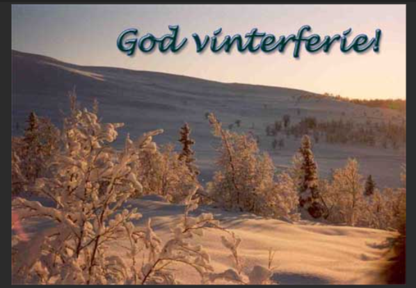 HUSK - Vinterferie i uke 8, 17-21 februar 2025